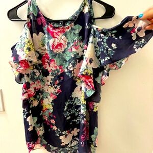 BCX floral shirt